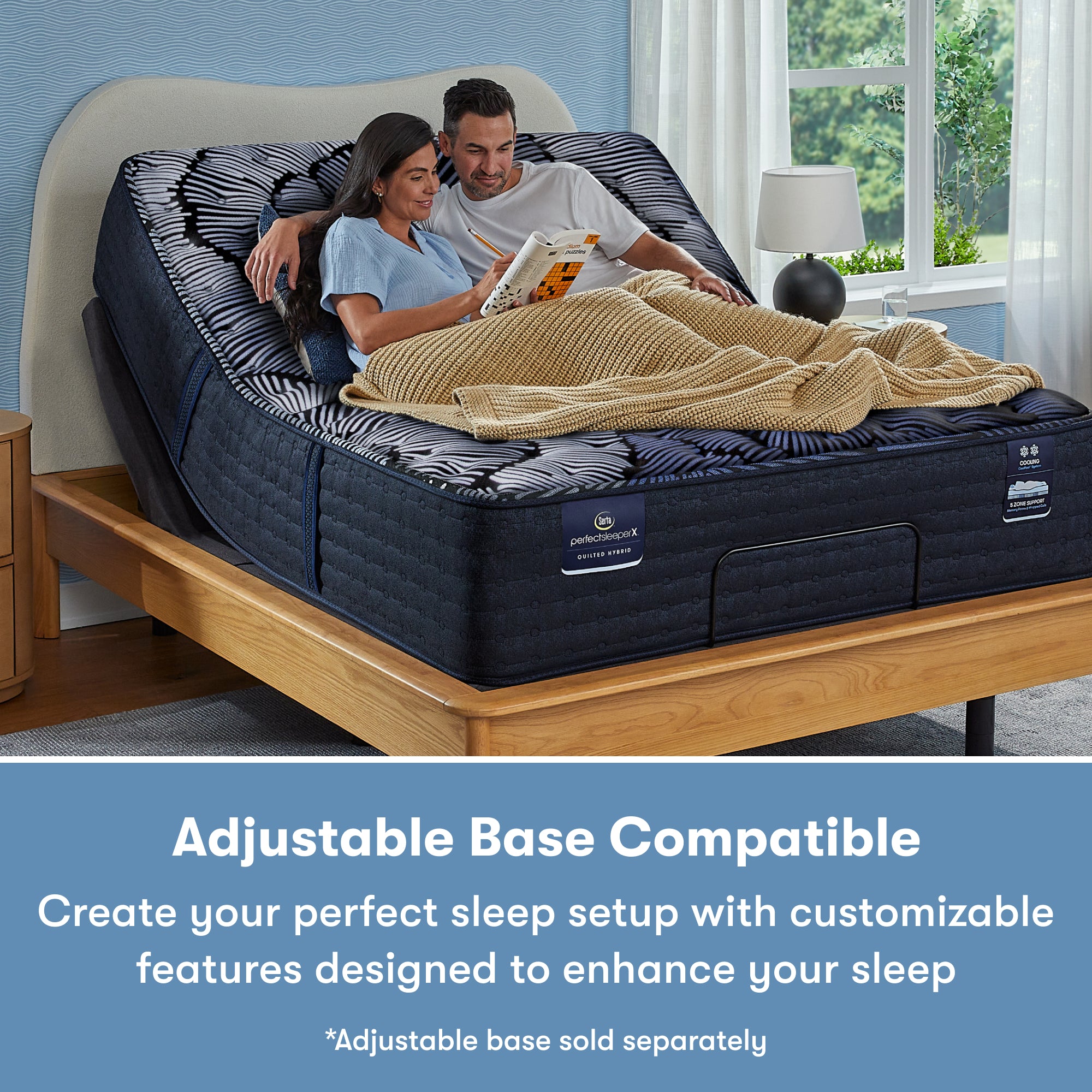 Perfect Sleeper X Max 15" Hybrid Plush Pillow Top Mattress