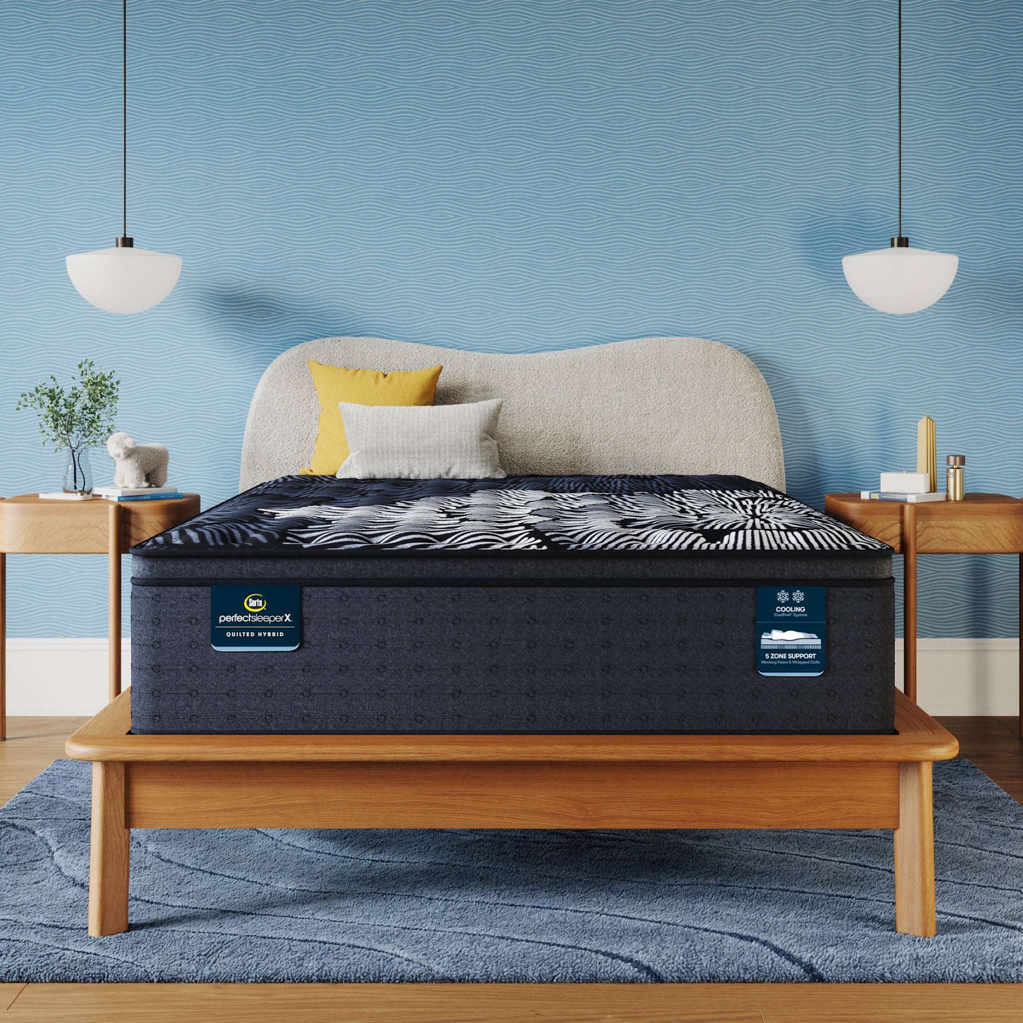 Perfect Sleeper X Max 15.25" Hybrid Firm Pillow Top Mattress