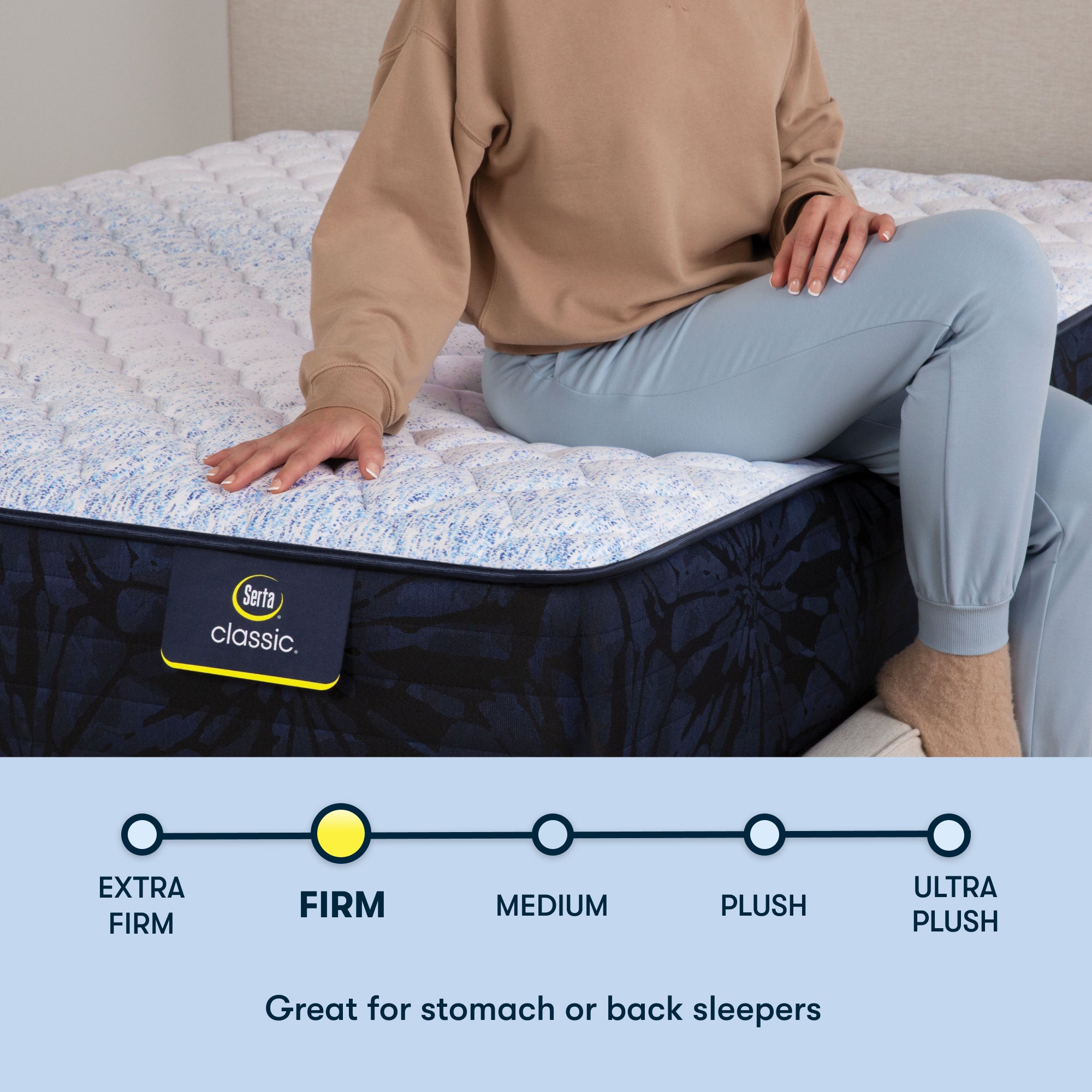 Classic Dorian 12.5" Firm Mattress Set