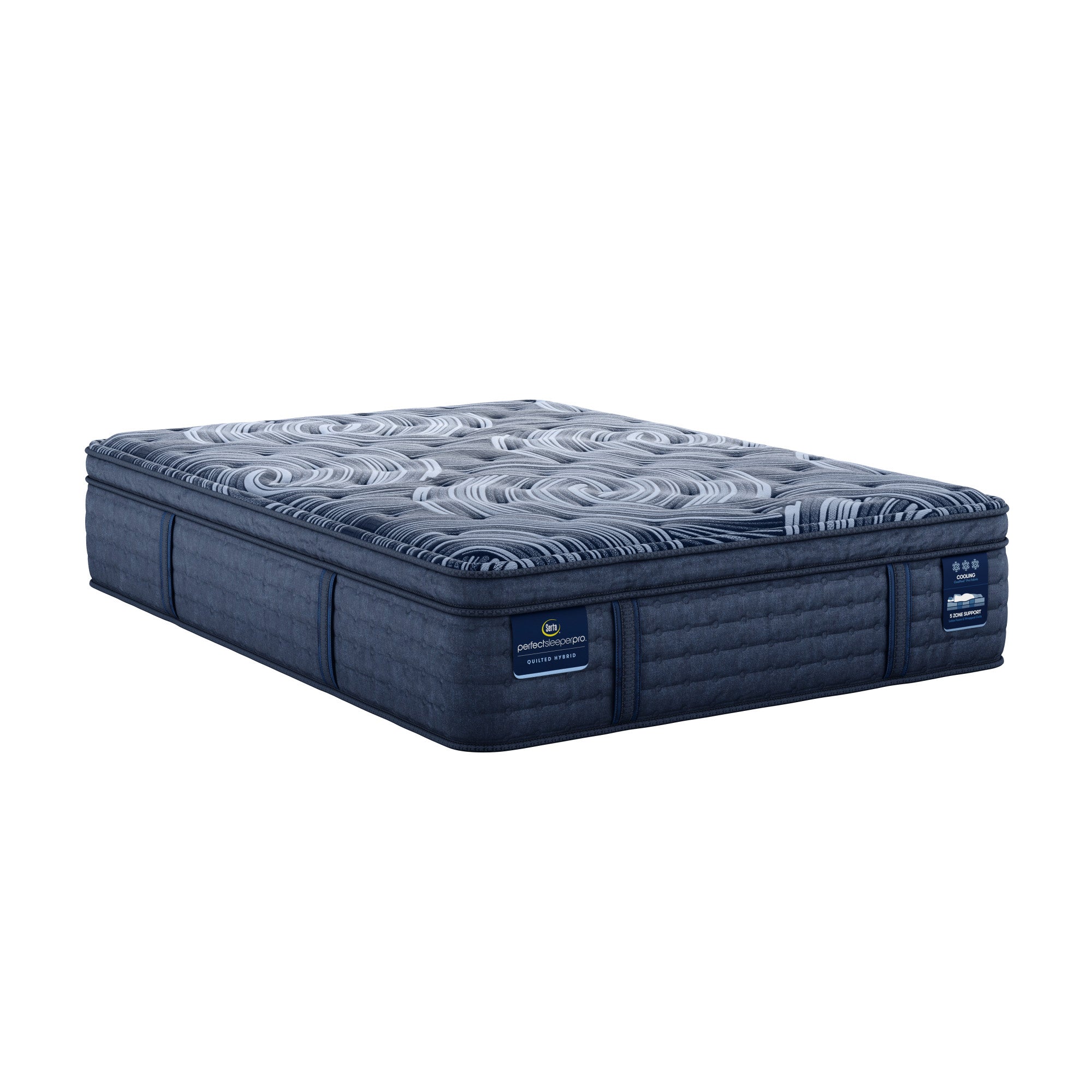 Perfect Sleeper Pro Valais 15" Latex Hybrid Plush Pillow Top Mattress