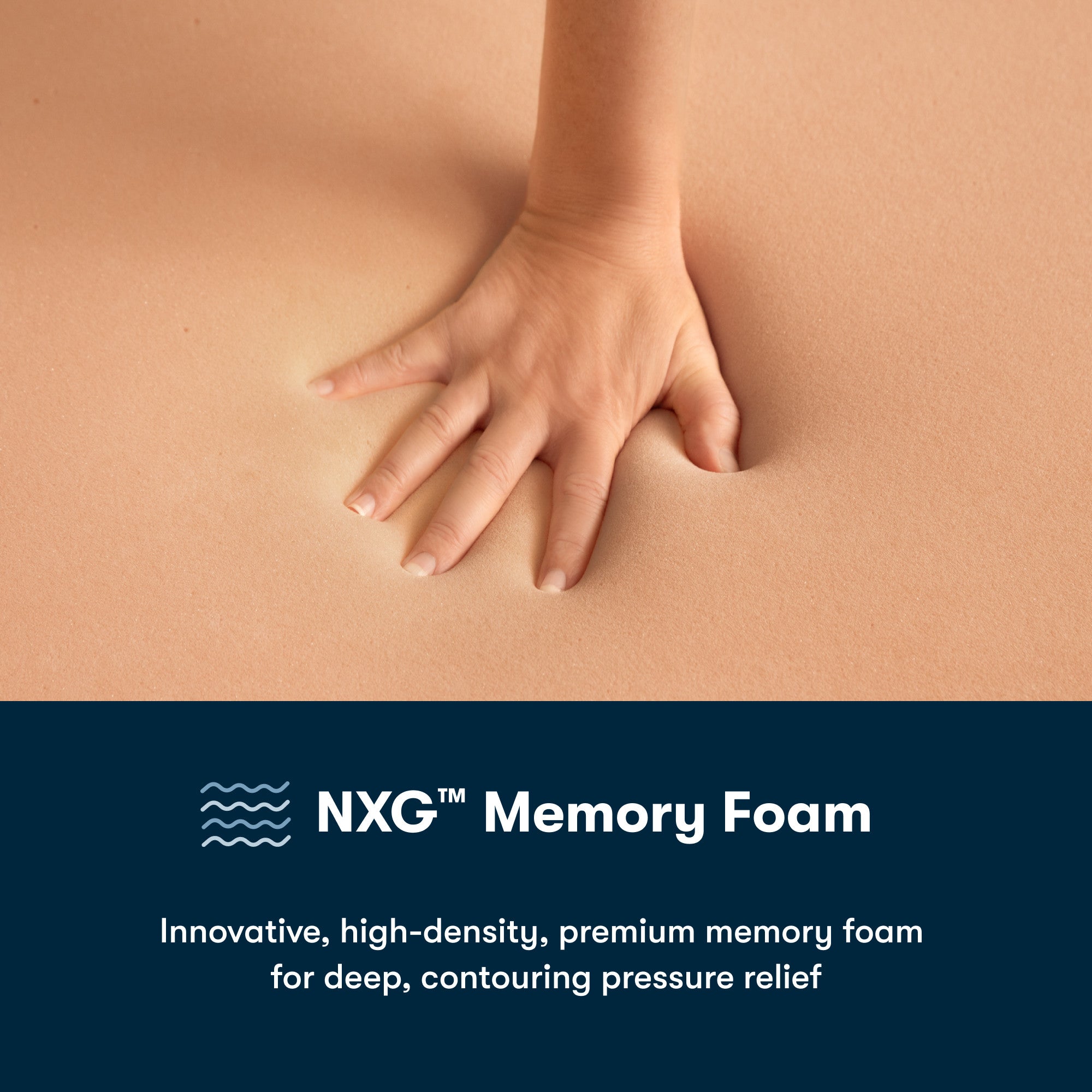 iSeries NXG 2500 12.5" Memory Foam Plush Mattress