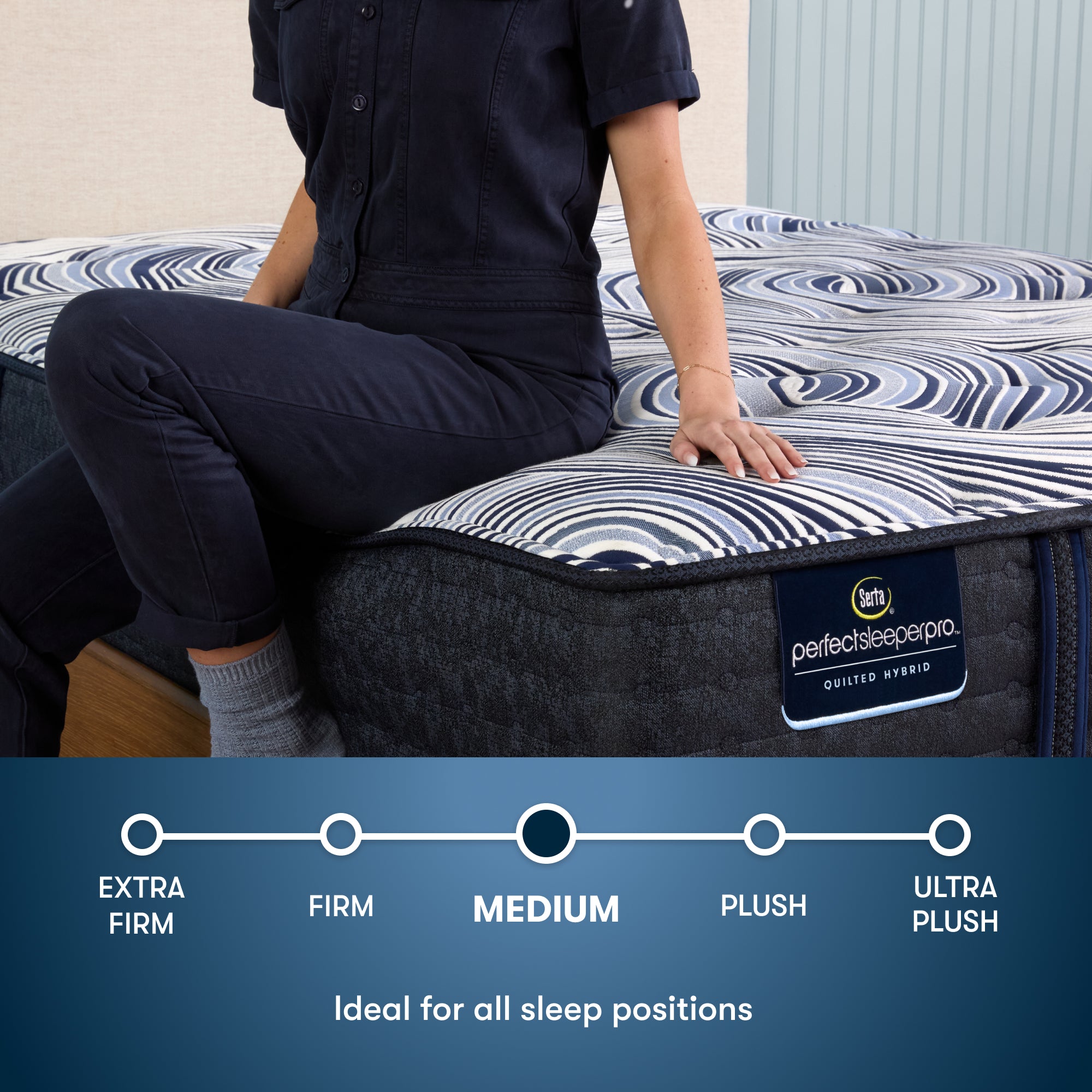 Perfect Sleeper Pro Dublin 14" Latex Hybrid Medium Mattress