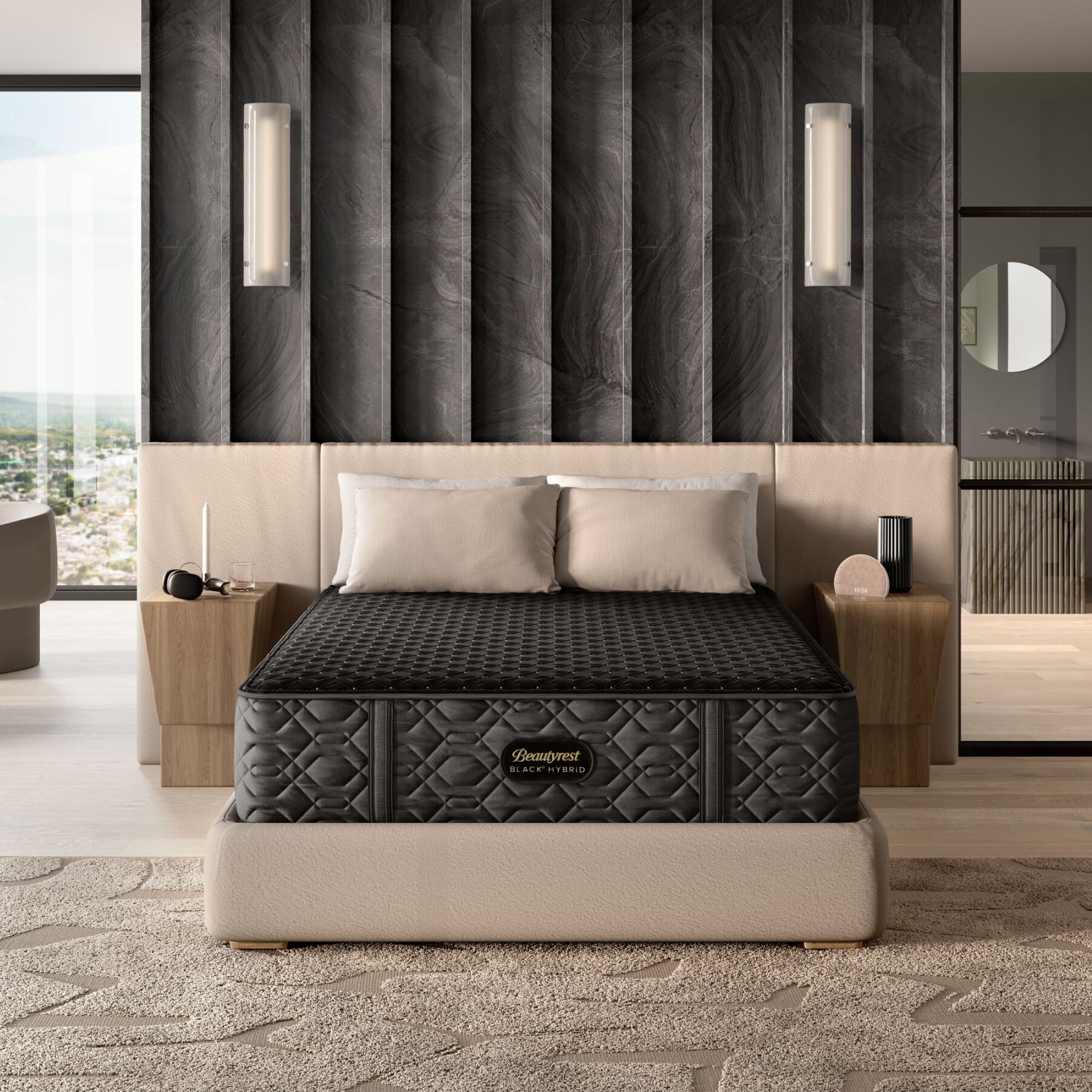 Beautyrest Black® Series Three 15" Hybrid Medium Mattress