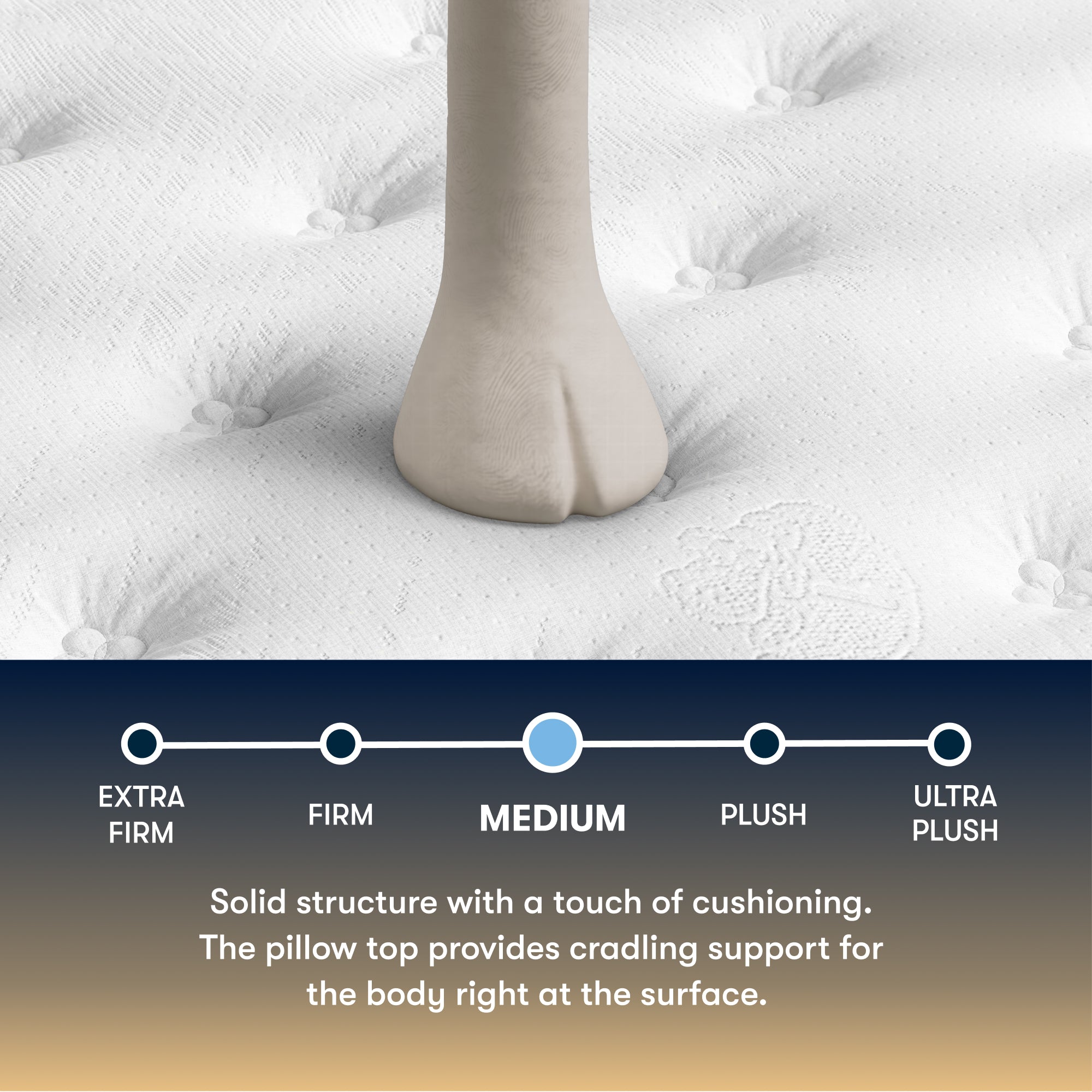 Perfect Sleeper Cascade Canyon 14" Medium Pillow Top Mattress