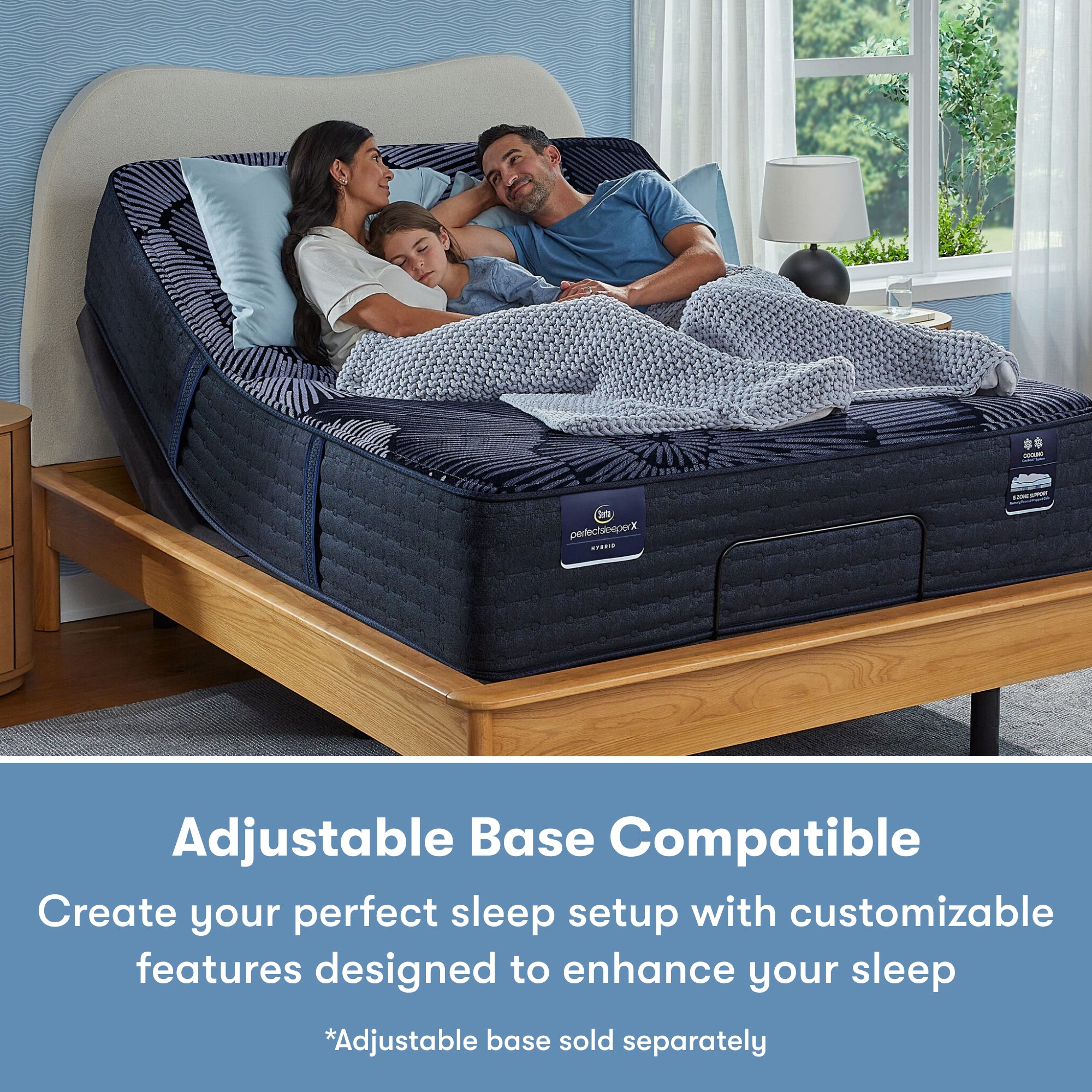 Perfect Sleeper X Prescott 14" Hybrid Plush Mattress
