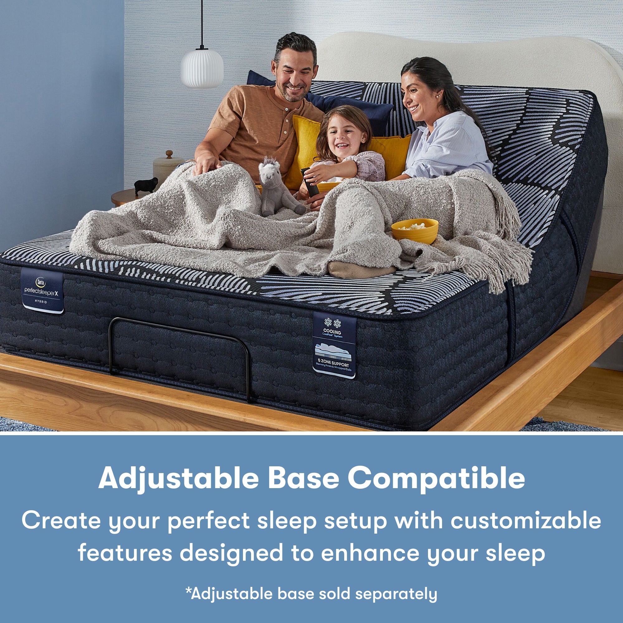 Perfect Sleeper X Kendall 13" Hybrid Plush Mattress