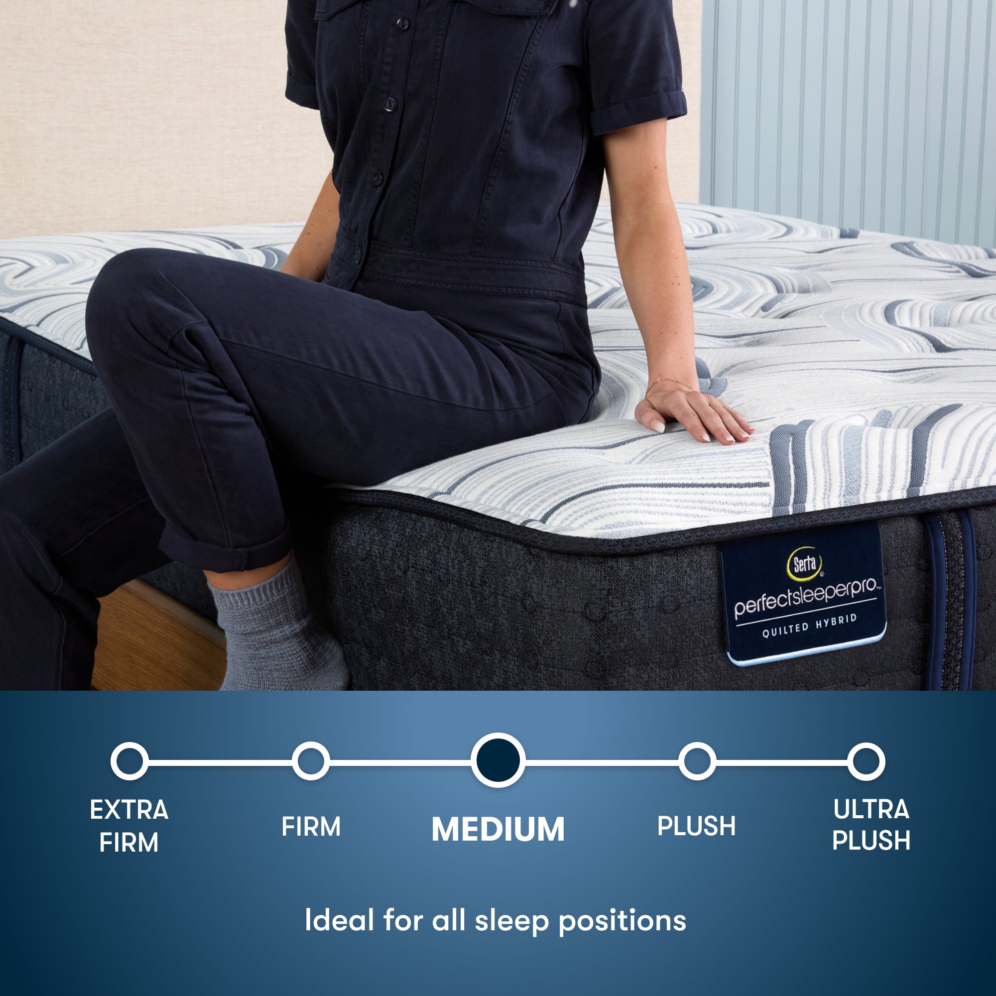 Perfect Sleeper Pro Kensington 13" Latex Hybrid Medium Mattress