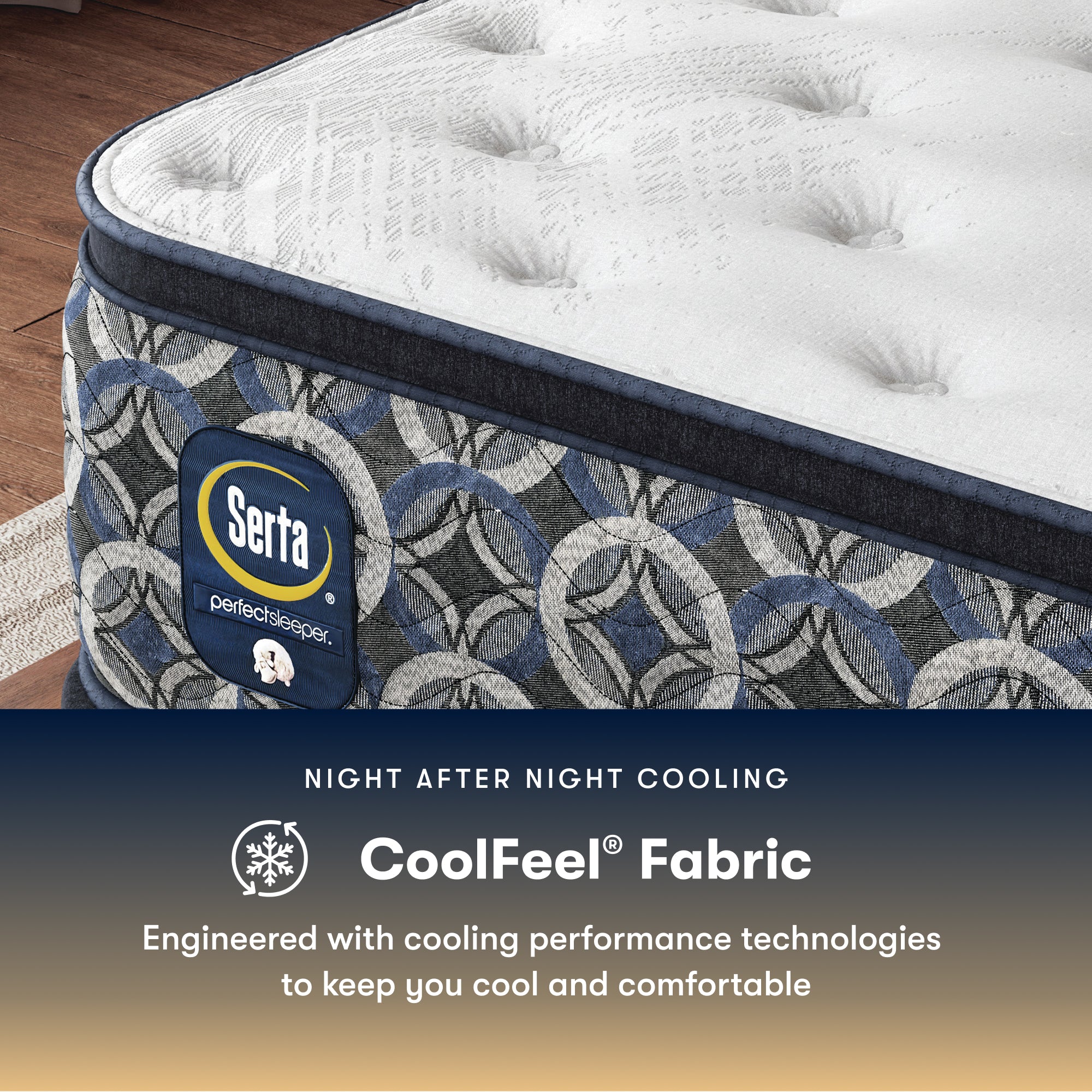 Perfect Sleeper Cascade Canyon 14" Medium Pillow Top Mattress