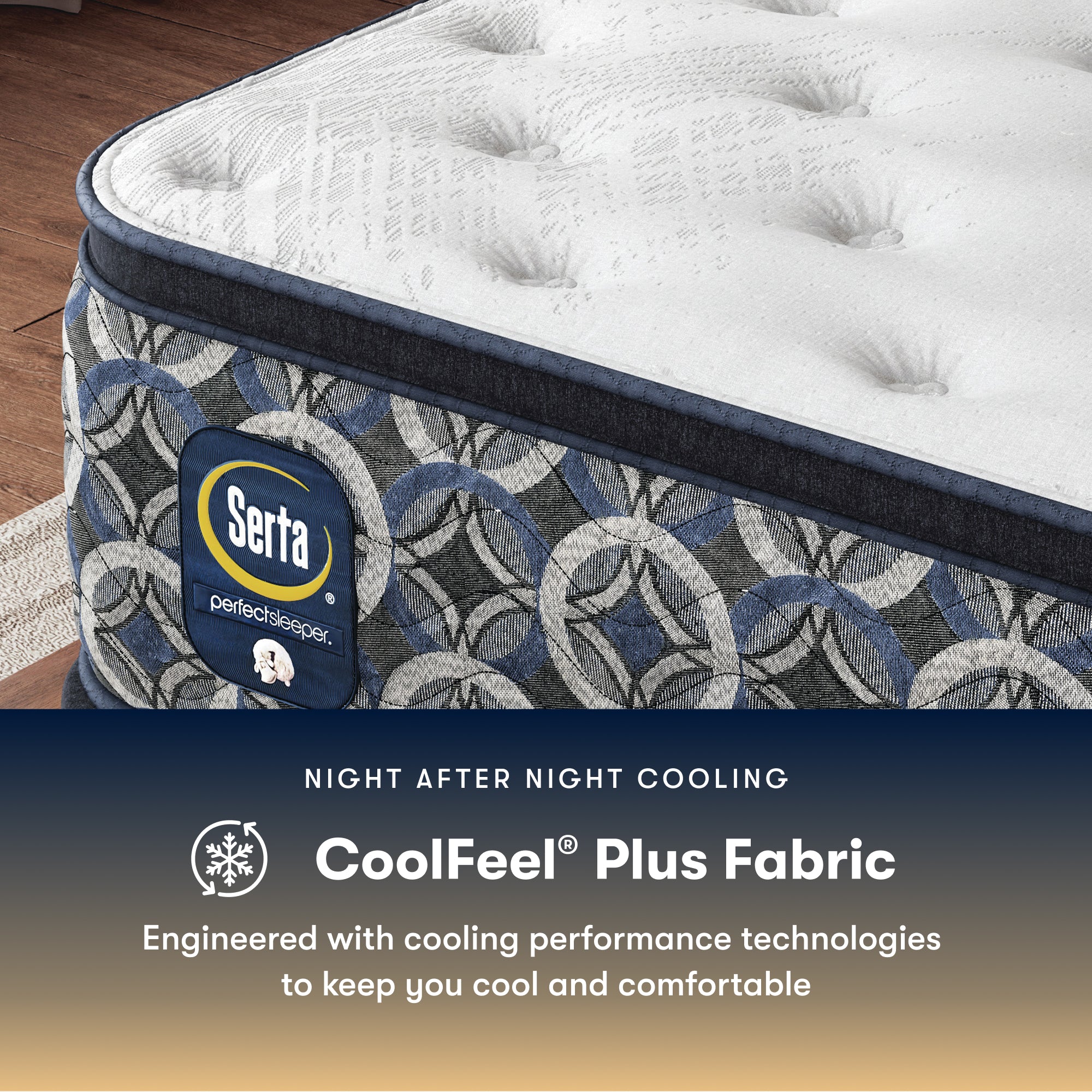 Perfect Sleeper Cascade Range 14" Extra Firm Mattress