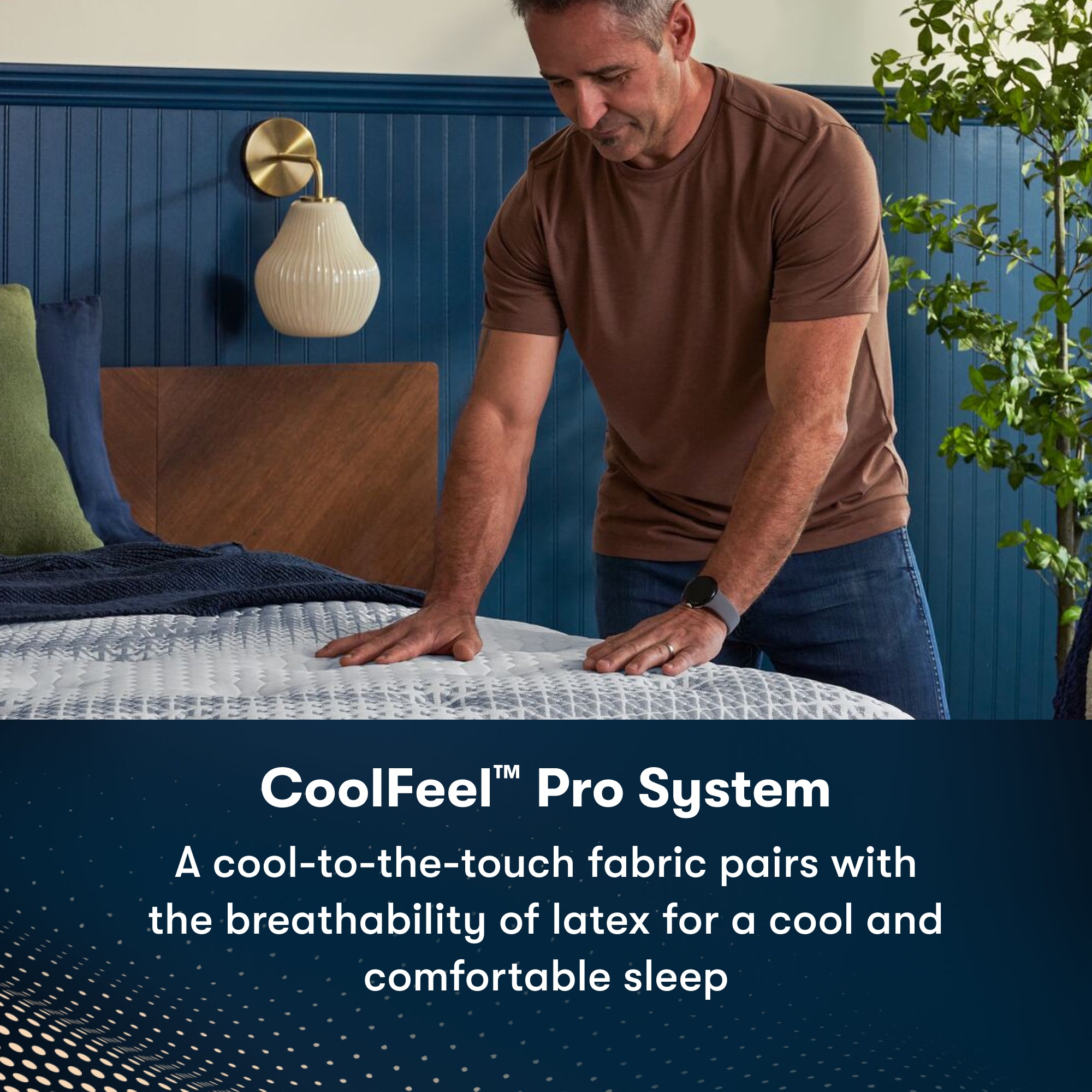iComfortPro Buckingham 16" Latex Foam Plush Pillow Top Mattress