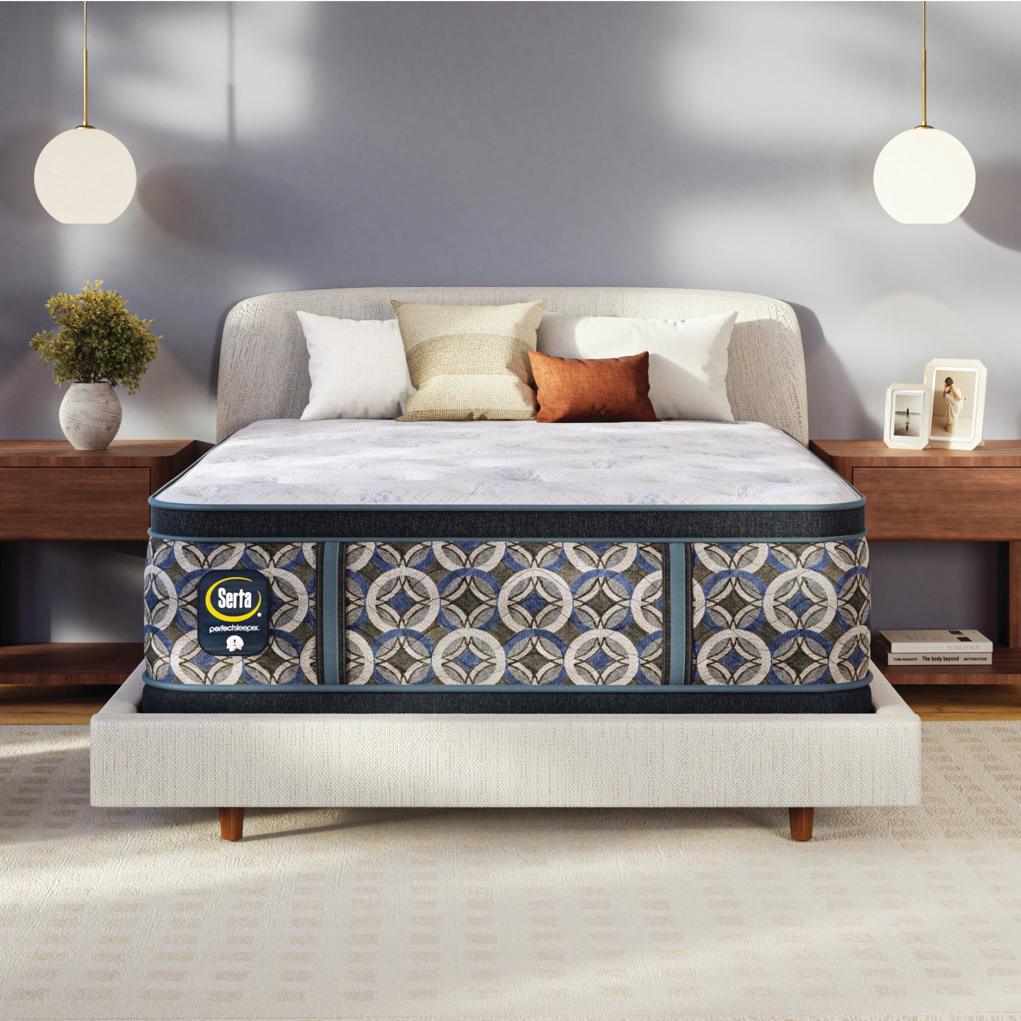 Perfect Sleeper Cascade Range 15" Plush Pillow Top Mattress
