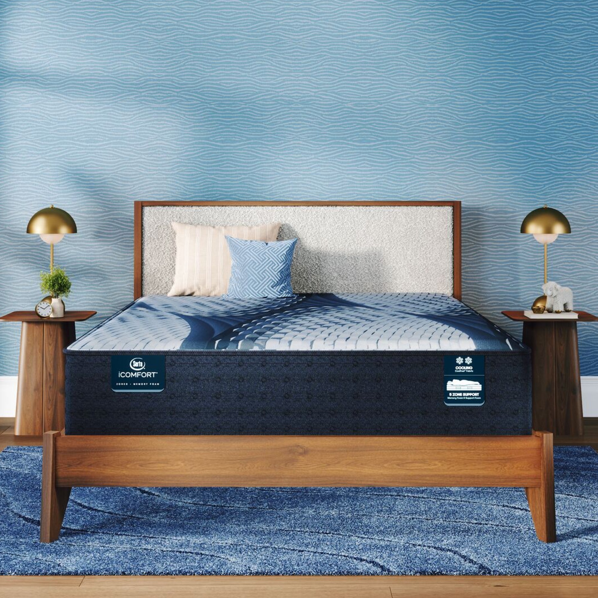 iComfort Iona 13" Memory Foam Plush Mattress