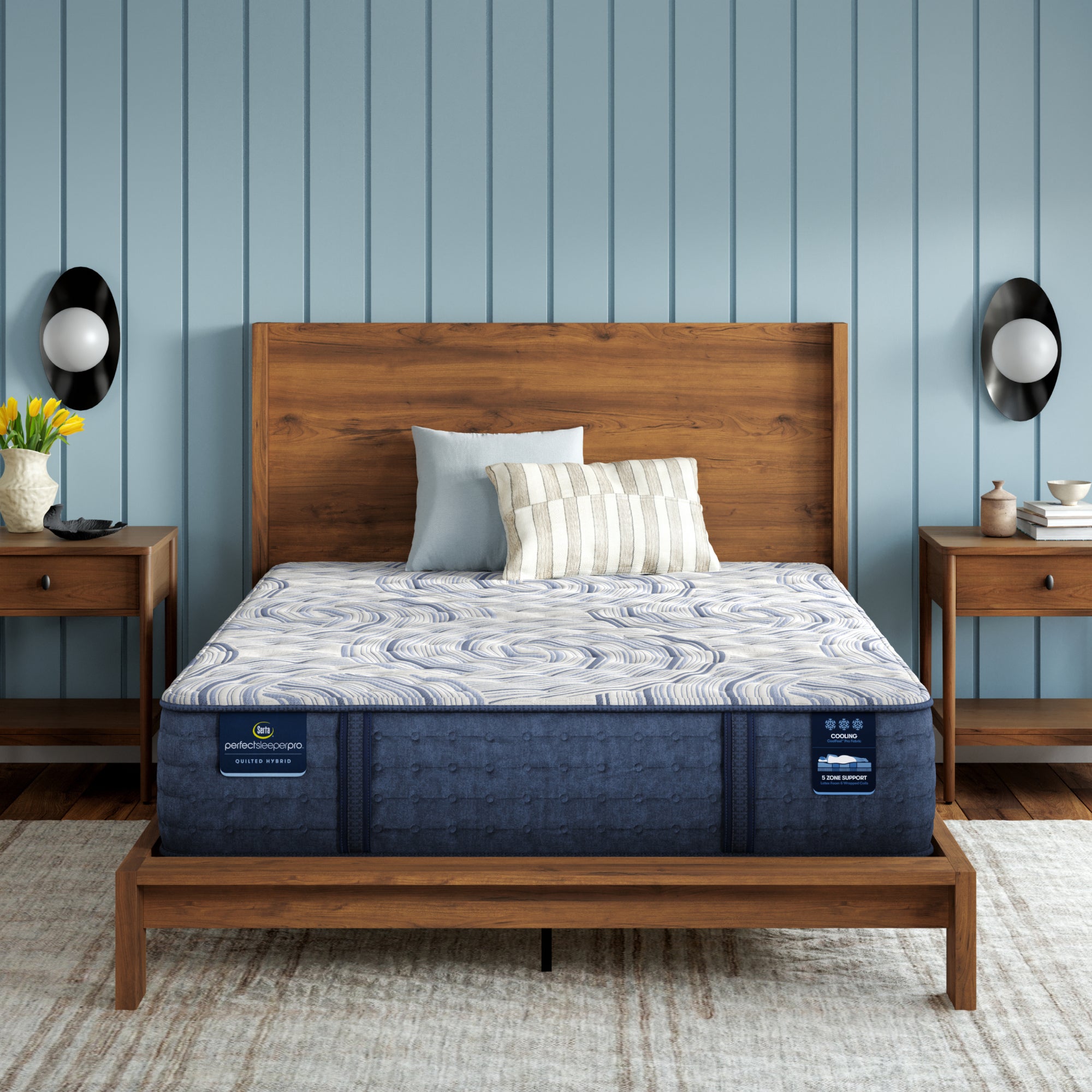 Perfect Sleeper Pro Hampton 12.5" Latex Hybrid Extra Firm Mattress