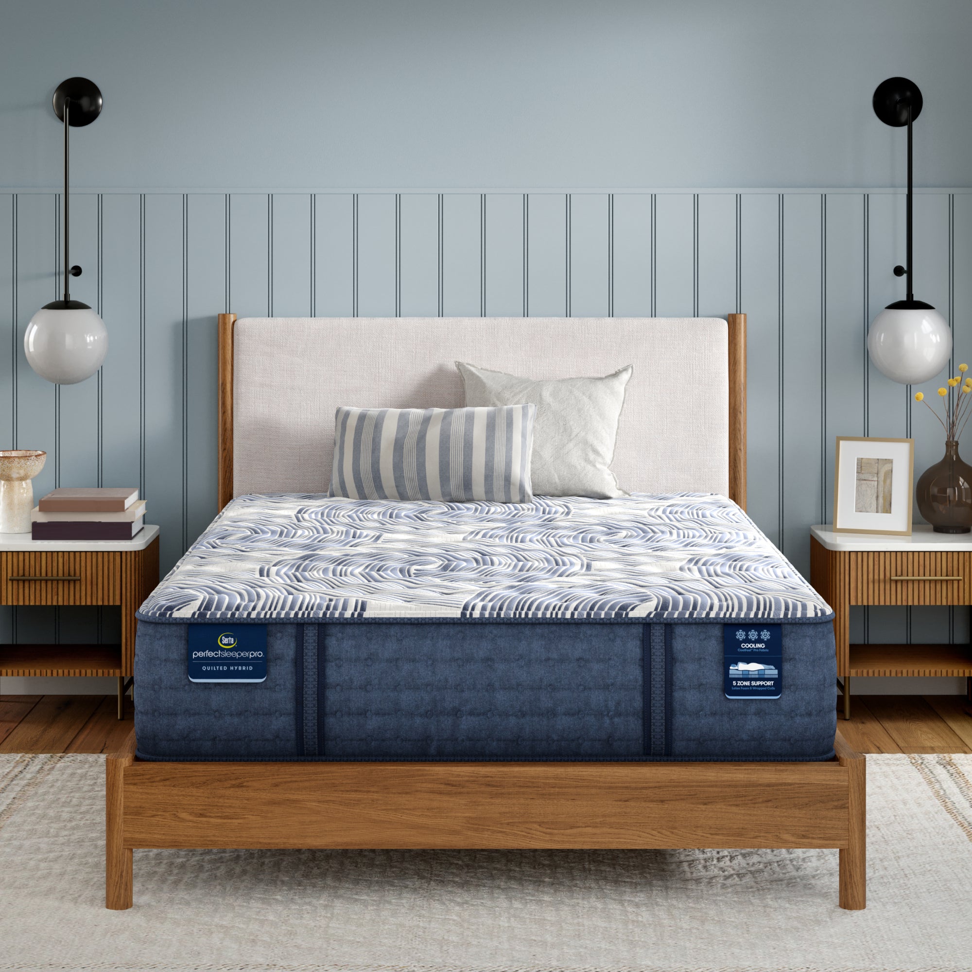 Perfect Sleeper Pro Geneva 13.5" Latex Hybrid Firm Mattress