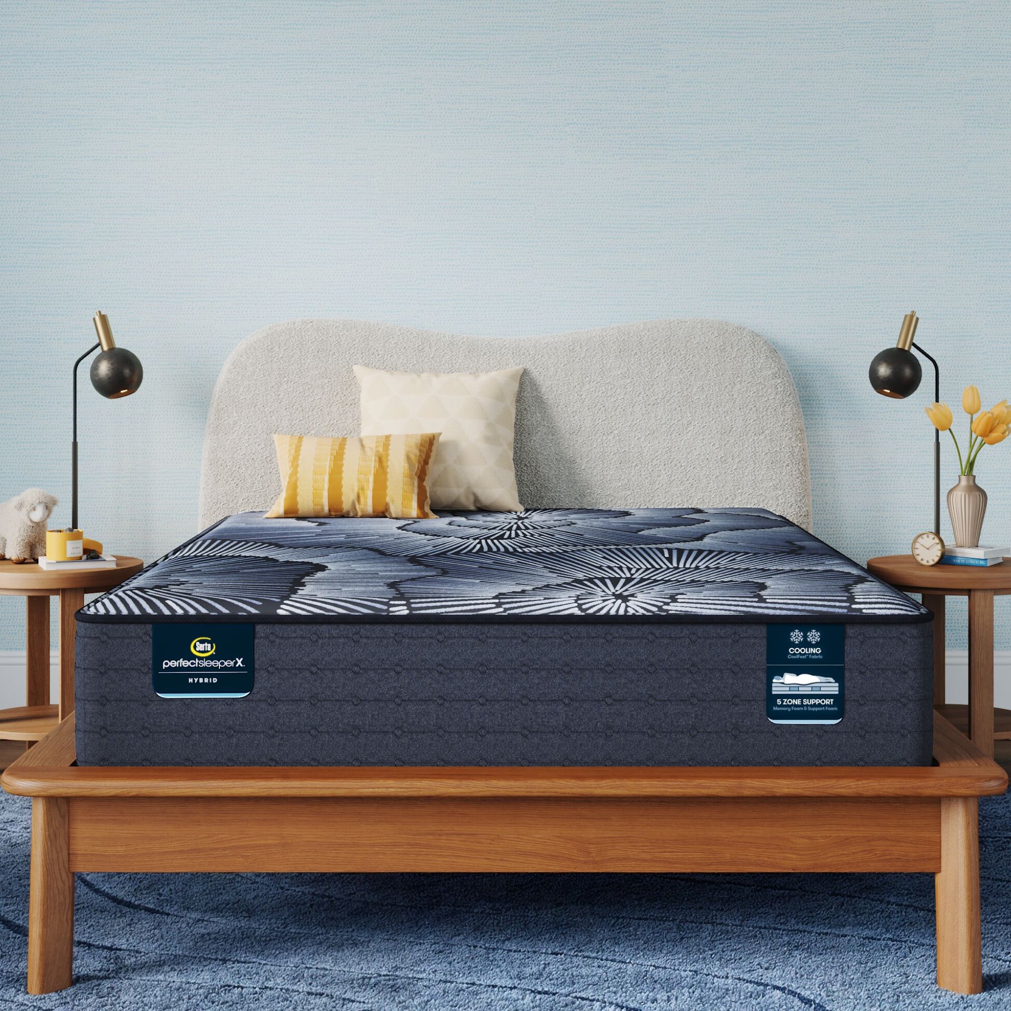 Perfect Sleeper X Aspen 12.5" Hybrid Firm Mattress